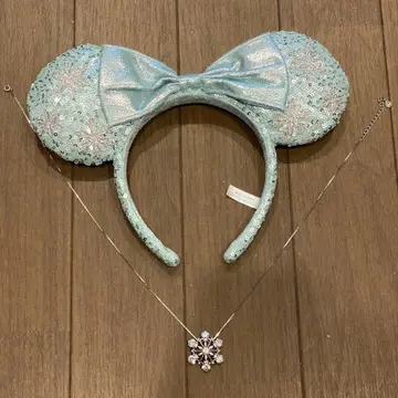 디즈니씨 엘사 머리띠