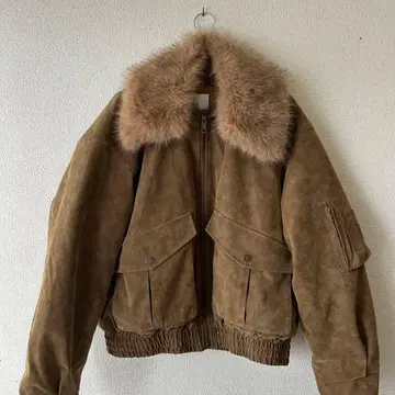 WASHED PUFFER 블루종