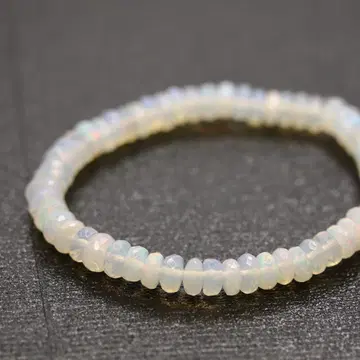 에티오피아 오팔 버튼 컷 브레스