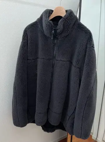 Chaos 울 보아 블루종 2023AW 흑먹색