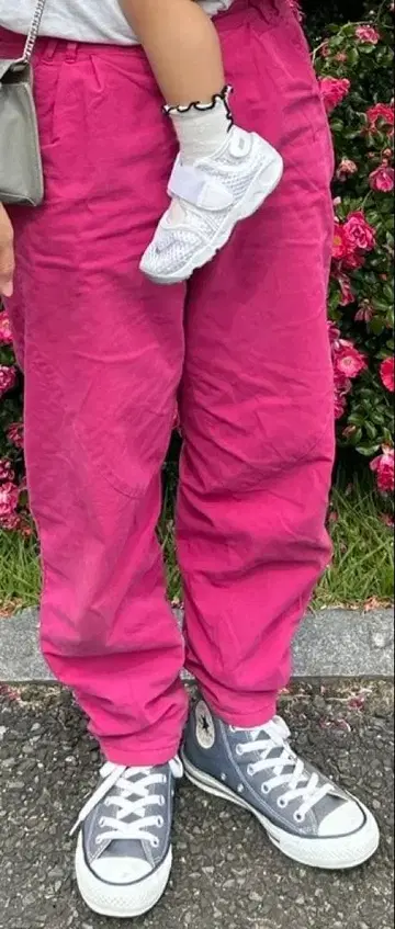 CLUBSIXTEEN 컬러 팬츠 빈티지 구제 의류