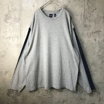 B1450 구제 의류 트레이닝복 맨투맨 그레이 네이비 90s Y2K