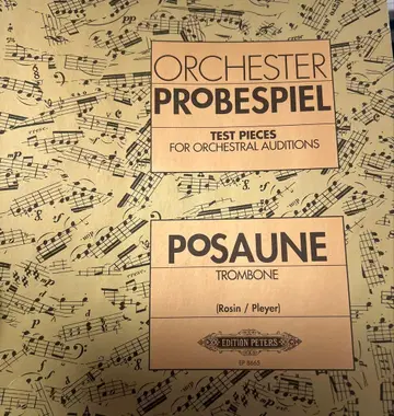 트롬본 / 오케스트라 작품 발췌 연습곡집