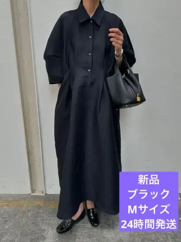 CLANE 폼 슬리브 원피스