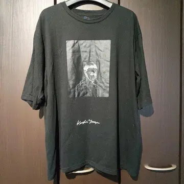요네즈켄시 T셔츠 HYPE 블랙 XL 사이즈