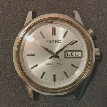 세이코 기계식 시계 BELL MATIC 자동 와인딩 실버 본체만