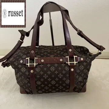 러셋 russet 2way 핸드 숄더백 브라운 조정 가능