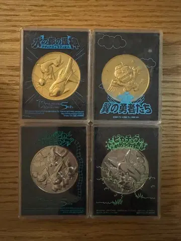 애니메이션 캐릭터 메달 세트