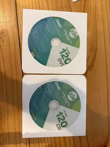 ZUMBA zin120 CD DVD