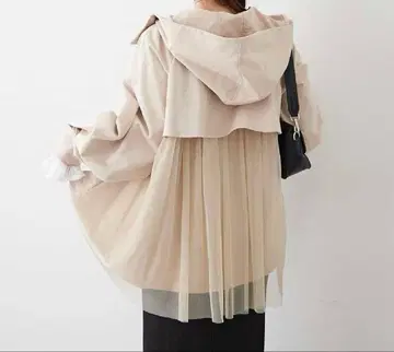 NICE CLAUP 백튤 마운틴 후드티