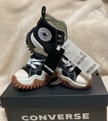 란스타 모션 (한국 모델) 하이컷 블랙 사이즈 23.5cm 미사용품