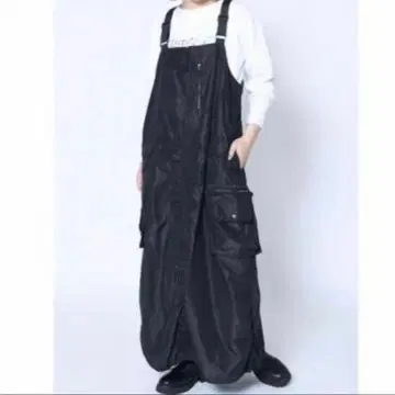 새상품 야마다야 LASUD 셔링 디자인 오버롤 스커트