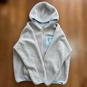 유니클로 JWA 콜라보 보아 플리스 지퍼 후드티 M 사이즈