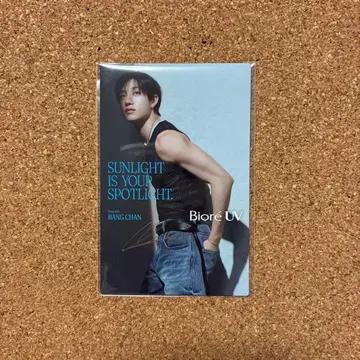 Biore UV straykids 사진 스티커 사인 포함