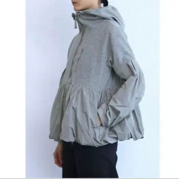 새상품 야마다야 LASUD 턱 디자인 벌룬 후드티