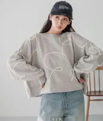 로리즈팜 맨투맨 티셔츠 숏