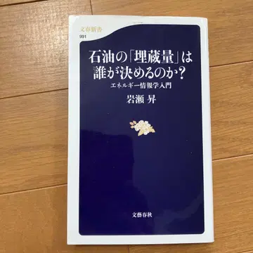 석유의 [매장량]은 누가 결정하는가? 에너지 정보학 입문