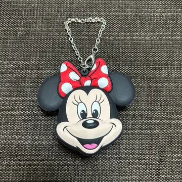 디즈니 미니 실리콘 케이스 백참 키링