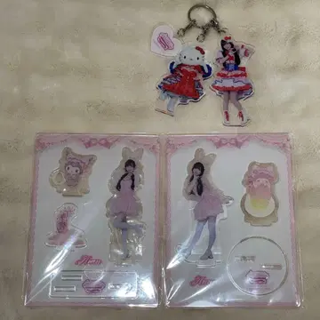 큐루링 해봐 닌게미즈 아뮤 아크릴 스탠드 세트 아크릴 키링