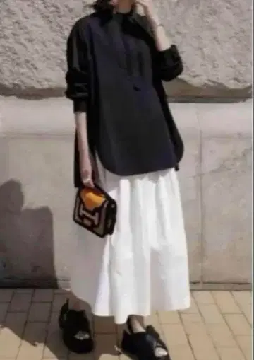 [ 새상품급 ] MACHATT 마차트 턱시도 셔츠 블랙