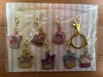 나니와단시 x 산리오 캐릭터즈 키링 세트 & 스마트폰 스탠드