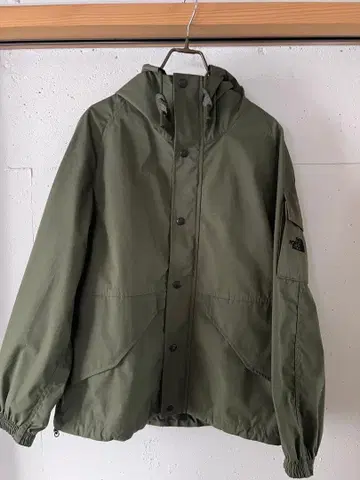 THE NORTH FACE 마운틴 후드티 S 올리브