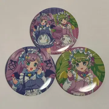 프리파라 하트 데비데비 파티 캔뱃지 라라 파루루