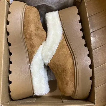 통굽 어그 부츠