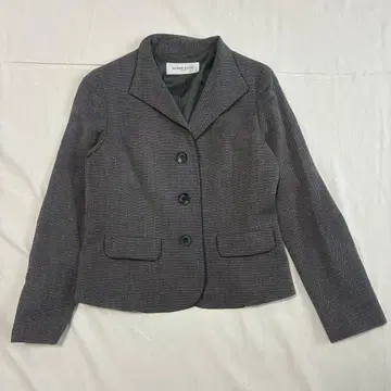 테일러드 자켓 올 패턴 조 숏 기장 그레이 vintage