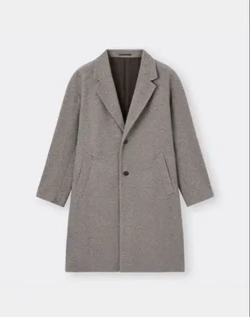 니트 멜톤 체스터 코트 베이지 S 사이즈