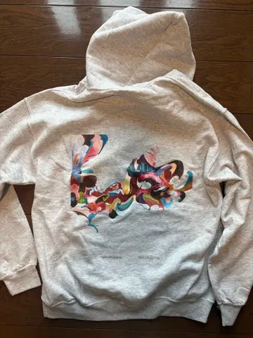 Nujabes FIRST COLLECTION 후드티 그레이 M