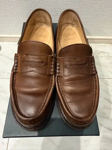 [ 별주 ] Paraboot / REIMS 더블린 가죽 로퍼 UK6.5