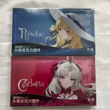 명조 아크릴 블록 피비 칼롯타