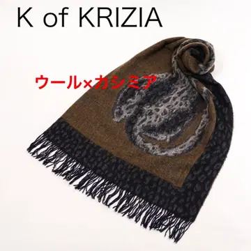 H4728-108 케이 오브 크리치아 울 x 캐시미어 무릎 담요