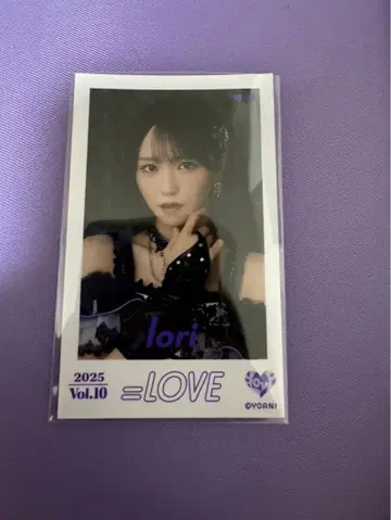 =LOVE 이코라브 미니 포토 카드 vol.10 노구치 이오리 레어 카드