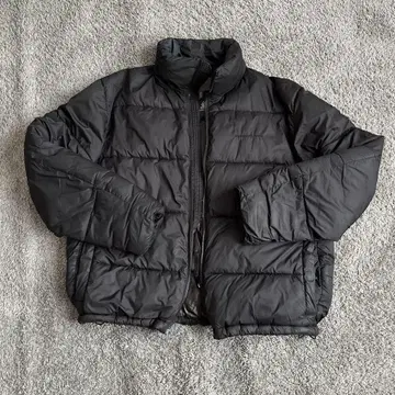 H&M 블랙 다운 자켓 방풍 발수