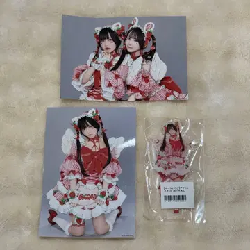 팀 딸기 아크릴 스탠드 브로마이드