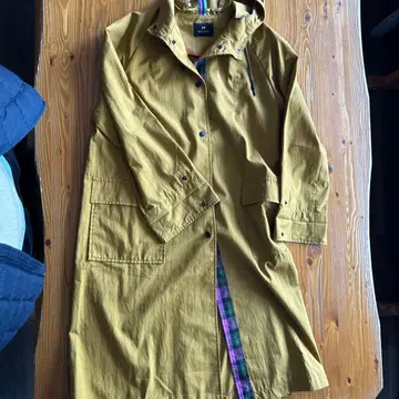 폴 스미스 PS 트렌치코트 머스타드