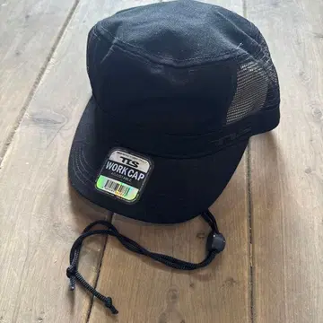 TLS WORK CAP 툴스 서프 캡 블랙 조정 가능