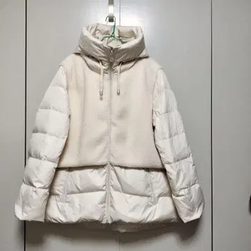 noa-ge 보아 사용 다운 자켓 L 아이보리