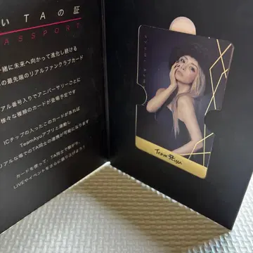 하마사키 아유미 TA 여권