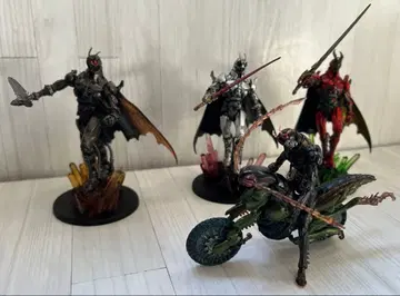 S.I.C. 장혼 4종 세트 섀도우문 3종 가면라이더 블랙