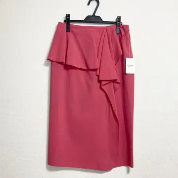 미사용 새상품 택 포함 IENA 조젯 본딩 스커트 40 L 핑크