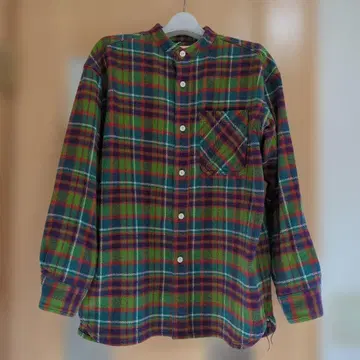 [ BEAMS BOY ] 워크 체크 롱 슬리브 플란넬 셔츠