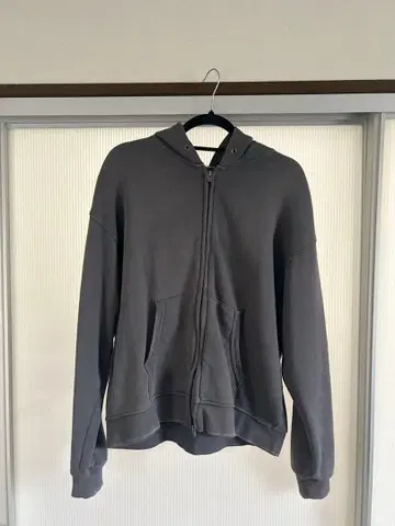 WYM VINTAGE FADED ZIP PARKA 그레이