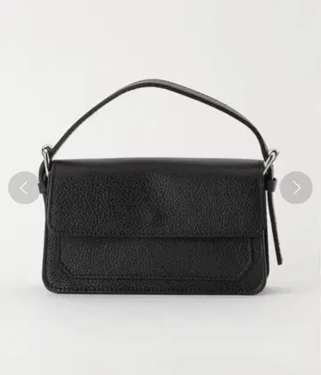 ELYSIR 가죽 플랩 숄더백 -2WAY-