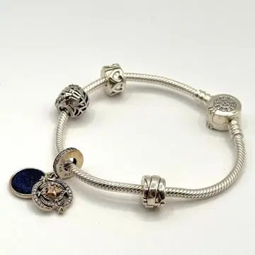 PANDORA 판도라 팔찌 참 4개 포함 스파이더맨 포함