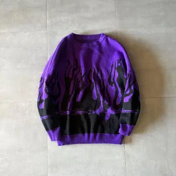 파이어 패턴 니트