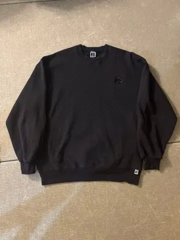 90s USA제 러셀 애슬레틱 맨투맨 앞 V 네이비