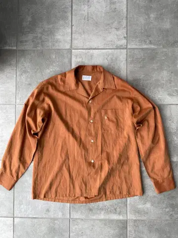 Towncraft 브라운 긴팔 셔츠 L 16-16 1/2